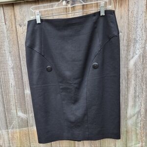 Emporio Armani Black Pencil Skirt